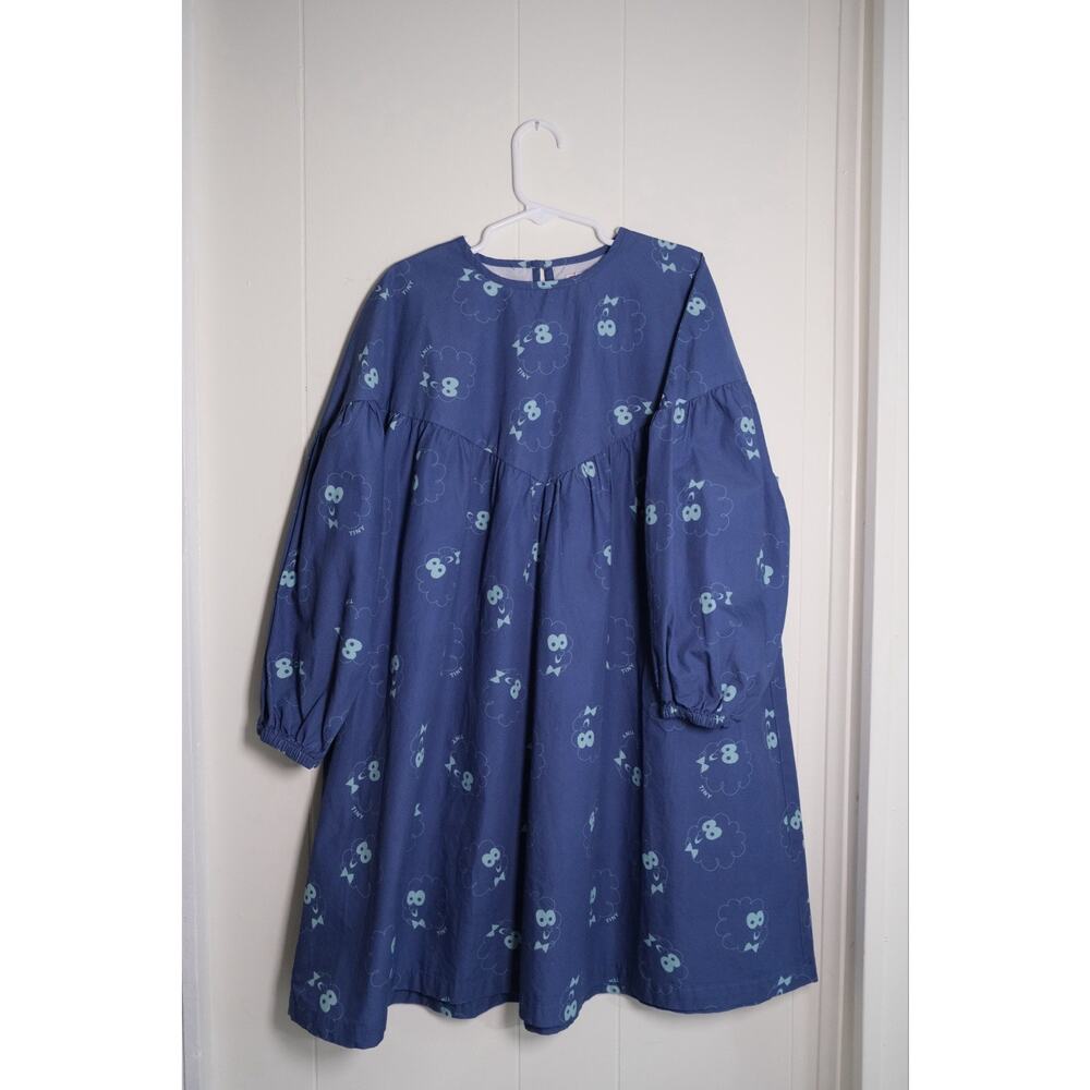 Tiny Cottons Guest Gathered Dress Sz 8 NWT Poplin Cottagecore coquette